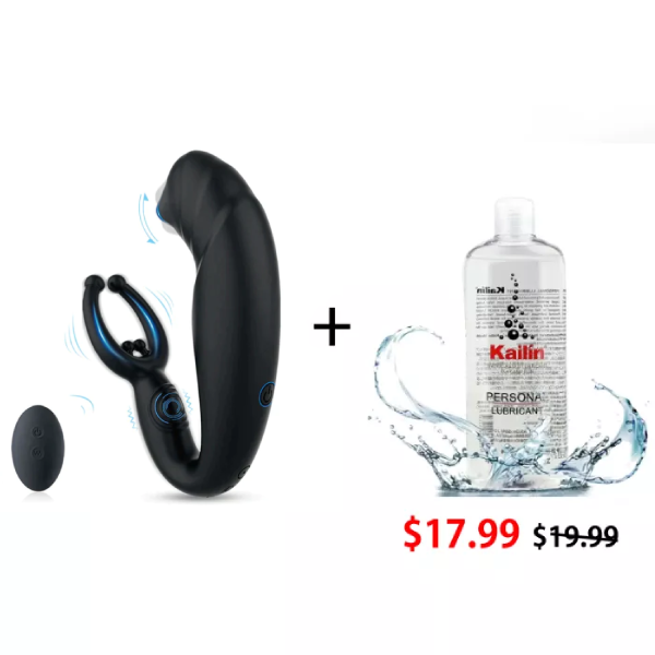 Multifunctional Vibrating Prostate Anal Plug with Remote Control