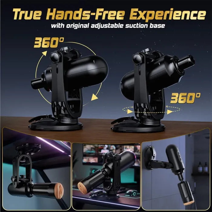 Superbuyg™ THRUSTMAX Unisex Toy Hands-Free Use Fully Automatic Masturbator,Star-starring identical mold production [free of tax]