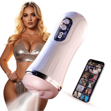 Eveandlove Cyberpunk 9 Vibration Heating App Control Masturbator Cup