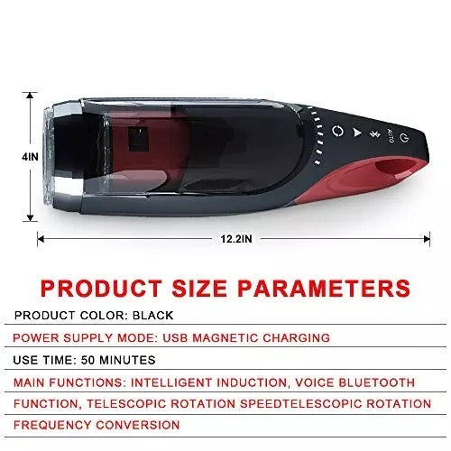 2023 latest Intelligent Toy Automatic Sucking Heating and Telescopic Rotating  Electric Masturbator Cup