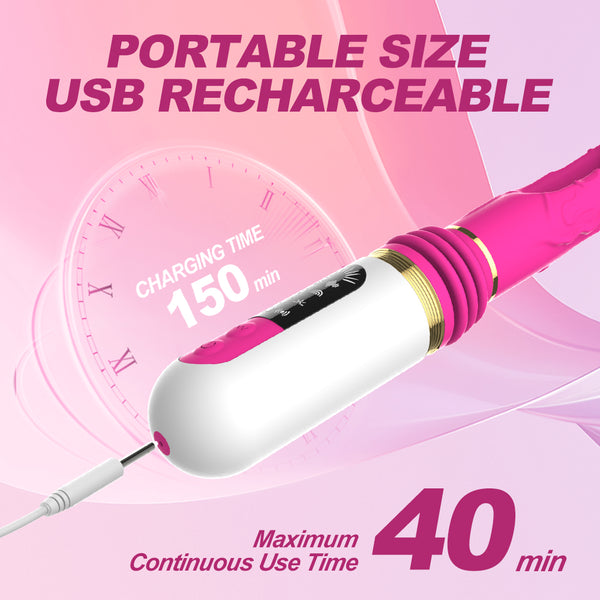 Revolutionary Flapping and Thrusting Dildo with Strong Suction Cup