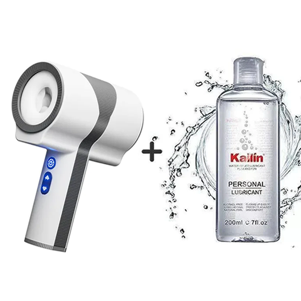 Superbuyg™ 5 Telescopic Rotating 7 Vibrating Handheld Masturbator