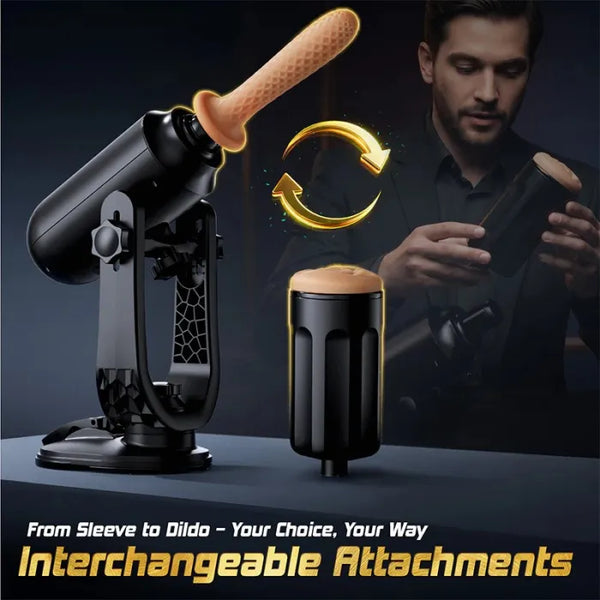 Superbuyg™ THRUSTMAX Unisex Toy Hands-Free Use Fully Automatic Masturbator,Star-starring identical mold production [free of tax]