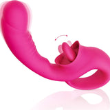 Eveandlove G-spot vibrator offers 10 licking and vibration patterns for women