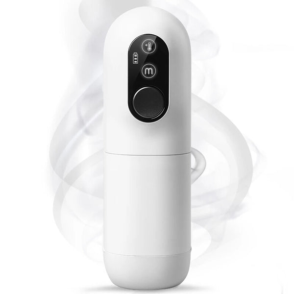 Telescopic And Automatic Heating Masturbation Cup With 4 Modes