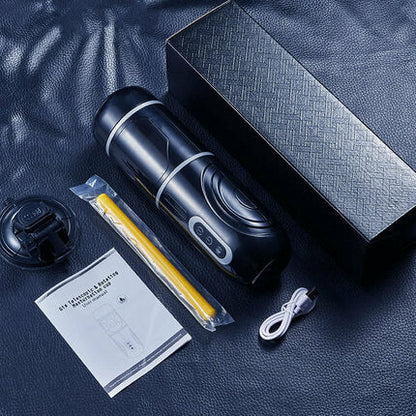 Superbuyg™ 7 Thrusting 7 Rotating Male Masturbator With Lifelike 3D Channel,Star-starring identical mold production [free of tax]