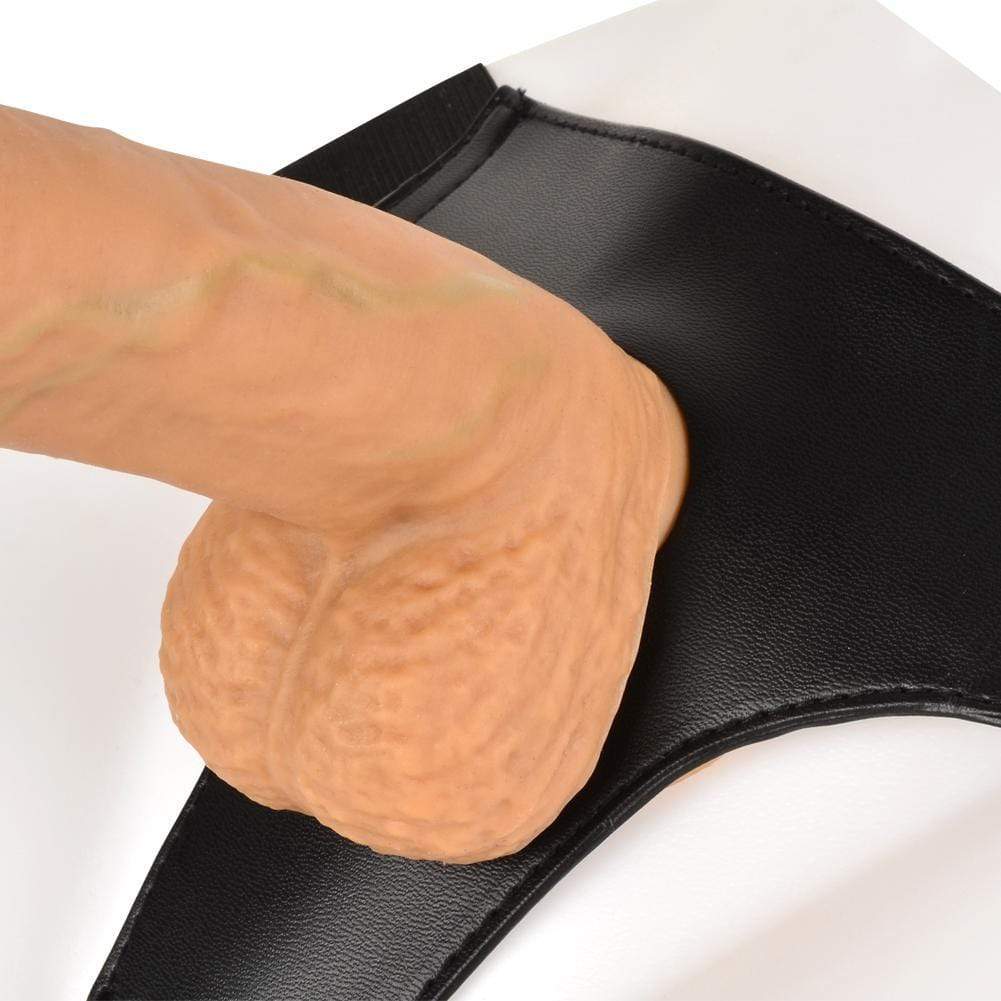 Lesbian Masturbation Realistic Strap-on Dildo