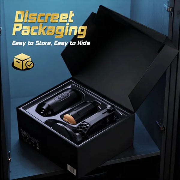 Superbuyg™ THRUSTMAX Unisex Toy Hands-Free Use Fully Automatic Masturbator,Star-starring identical mold production [free of tax]