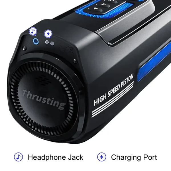 Superbuyg™LETEN Quadruple Piston X9-IV Infinitely Variable Speed Male Masturbator Star-starring identical mold production [free of tax]