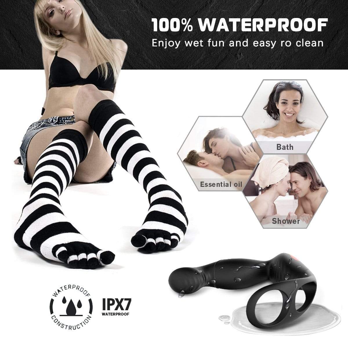 3-in-1 Remote Control Prostate Milker with a Penis Massager