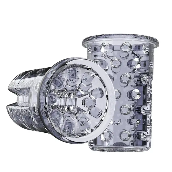 Rotating Thrusting Double Side Handle Male Stroker XSPACECUP