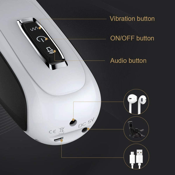 10 Powerful Telescoping&Rotating Automatic Masturbation Cup