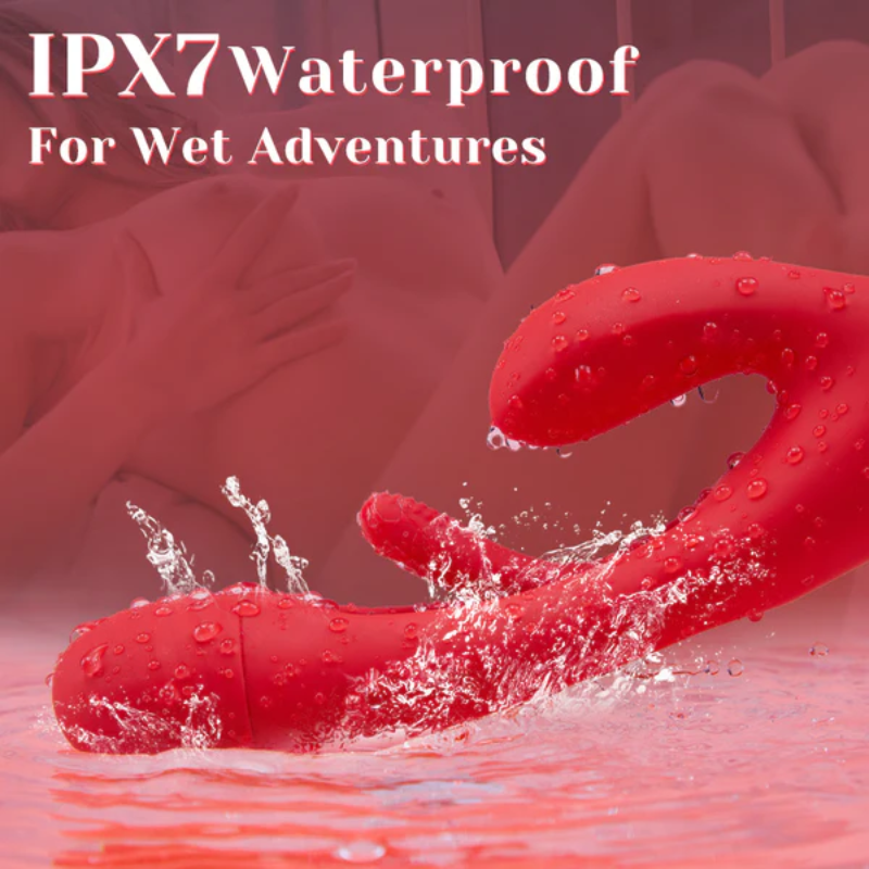 Rabbit Tapping Vibrating All-In-One G-Spot Vibrator for Women