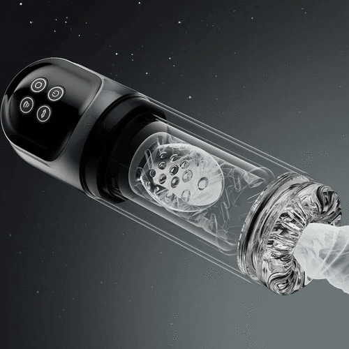 Night Elf 7 Rotation Suction Vacuum Pumps Masturbator Cup Pocket Pussy Adult Sex Toys Men