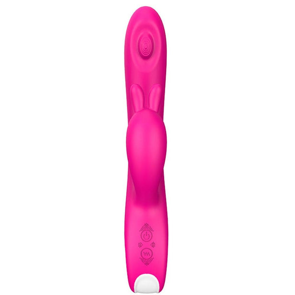 Dual Motor 9X9 Modes Flapping Clitoris G-Spot Rabbit Vibrator