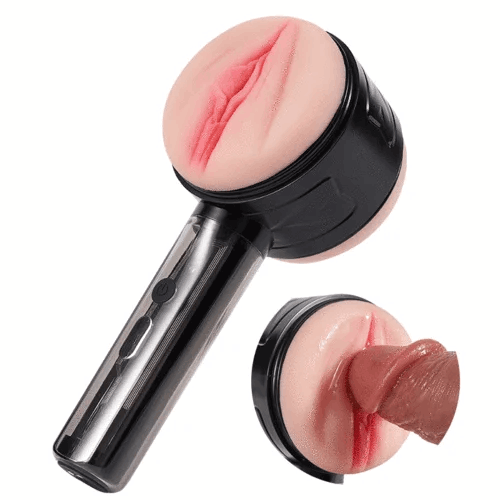 Eveandlove 10 Vibration Anal and Vaginal 2 in 1 Handheld Masturbator