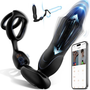 3 Thrusting Expanding & 9 Vibration Modes Thrusting Anal Expansion Prostate Massager