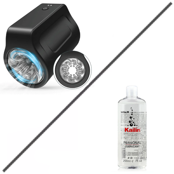 X2 - IPX8 Waterproof Rotary Stimulation Penis Exercise Masturbator