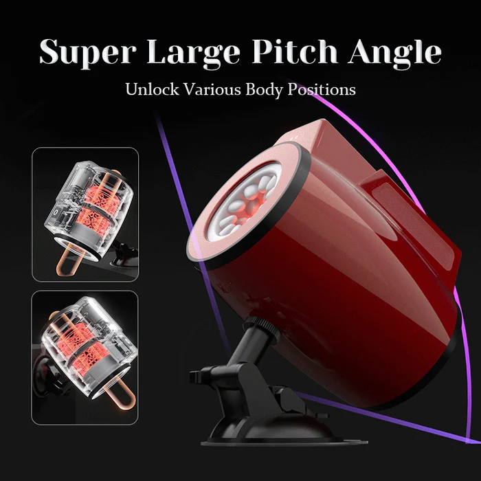 Bath Dragon Dual-end Blowjob Machine Thrusting Rotating Vibrating Waterproof