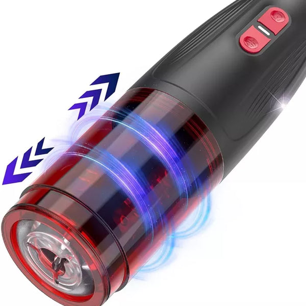 RASENGAN 10 Thrusting Masturbator with 3D Textured Vagina