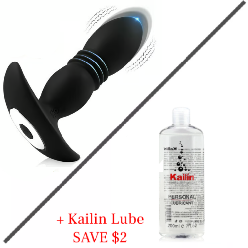 3 Folds 7 Telescopic 7 Vibration Butt Plugs