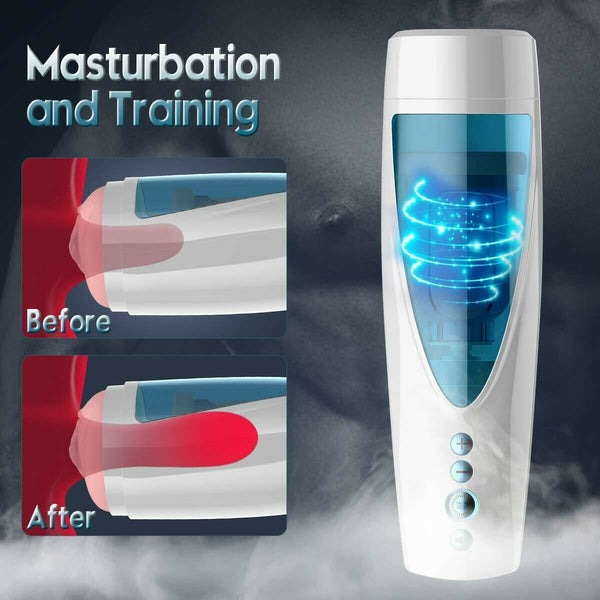 10 Rotating Modes And 10 Thrusting Modes Hands Free Masturbator