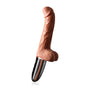 JEUSN Heating 10 Vibrating Telescoping Realistic Dildo