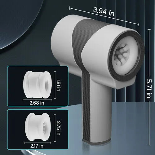 Superbuyg™ 5 Telescopic Rotating 7 Vibrating Handheld Masturbator