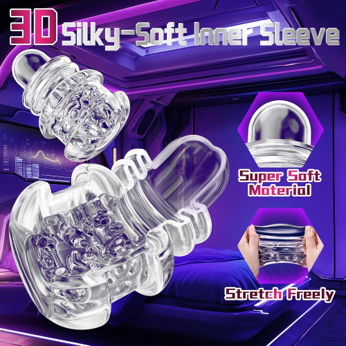 Blowjob Queen 10 Tapping Thrusting Male Glans Training Stimulator