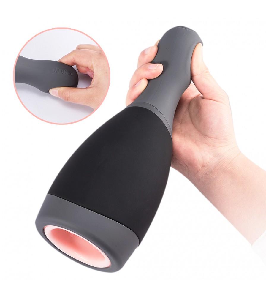 4D Automatic Stroker Vibrating Male Masturbators Cup