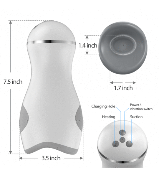 42℃ Intelligent Heating Automatic Male Masturbation Cup