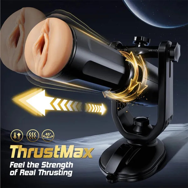 Superbuyg™ THRUSTMAX Unisex Toy Hands-Free Use Fully Automatic Masturbator,Star-starring identical mold production [free of tax]