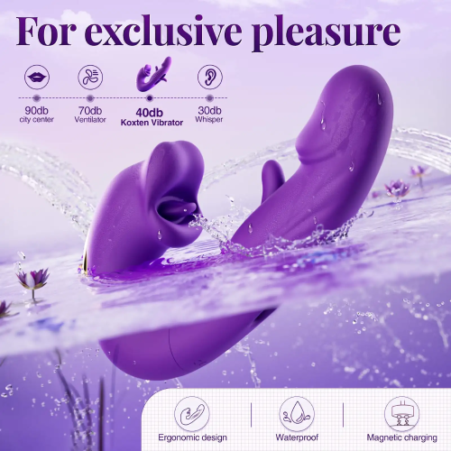 G Spot Vibrator: 7 Modes for Clitoral Stimulation, Thrusting Dildo & Anal Play