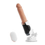 Eveandlove 5.4-Inch 7 Vibrating 7 Telescoping Silicone Dildo with Mount Base