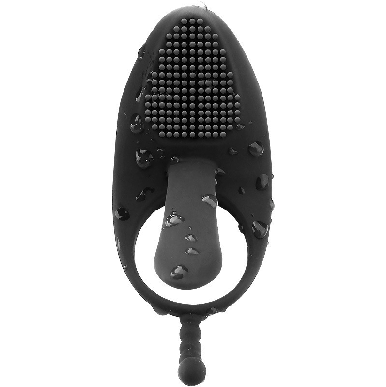 2-Motor Vibration Penis Ring Clit Pussy Ass Massager