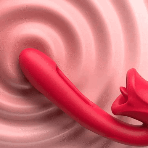 G Spot Flapping Vibrator with Kissing Function & Vibrating Tongue