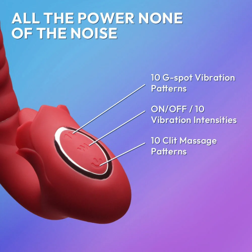 10 Intensities Ultimate G-Spot & Clitoral Delight G Spot Vibrator