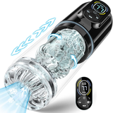 Eveandlove Innovative 7 Sucking & Vibrating & Thrusting & Rotating & Licking Automatic Male Masturbator