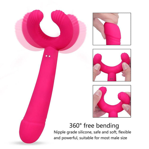 64 Vibrating Modes Dildo Vibrator Sexy Toys For Women Men Couples G Spots Clitoris Testicle Penis Stimulator Massager Adult Toys
