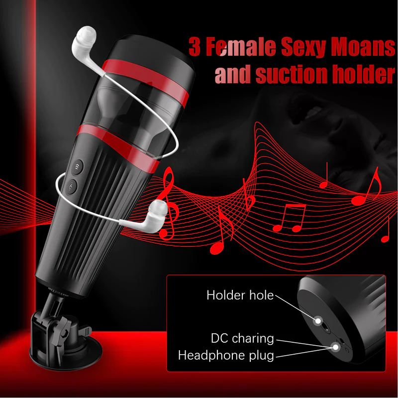 Handsfree Masturbator | Thrusting Sex Toy Vibrating Cup