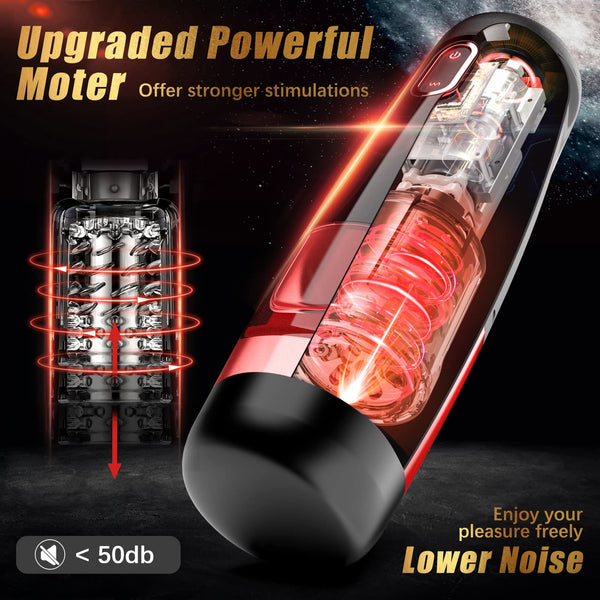10 Powerful Thrusting Rotating Hands Free Blowjobsex Machine