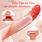 app controlled vibrating penis sleeve for men and couples
