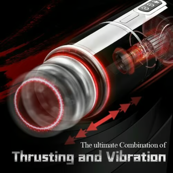 7 Thrusting Rotation Male Masturbation with Suction Base