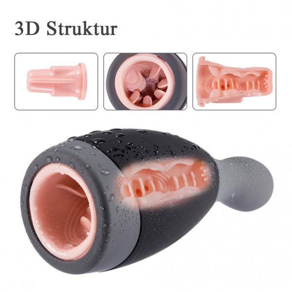 4D Automatic Stroker Vibrating Male Masturbators Cup