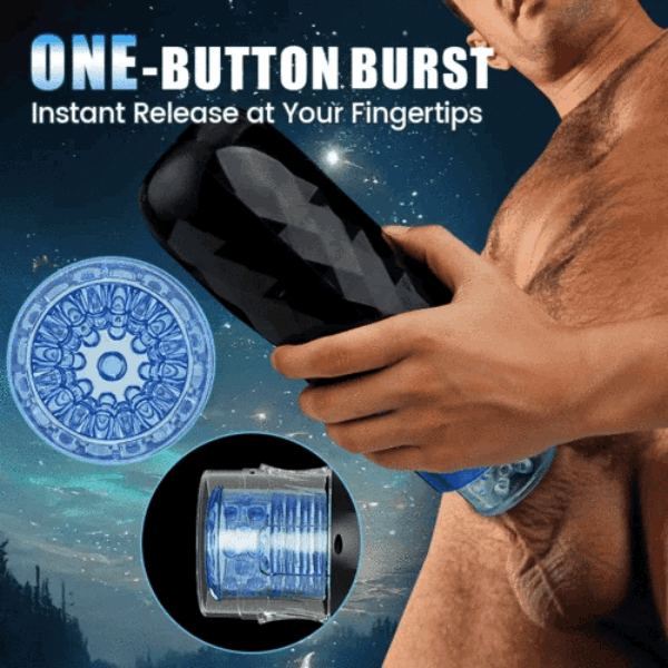 Hand-Free 7 Expansion Rotating Voice Function Masturbator Cup