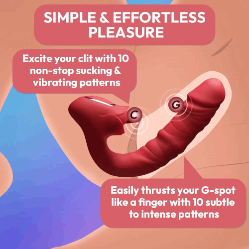 10 Intensities Ultimate G-Spot & Clitoral Delight G Spot Vibrator