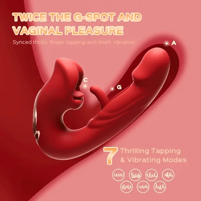 💥New on sale 2025 💞 7 vibrations and 5 swing modes - G-spot vibrator