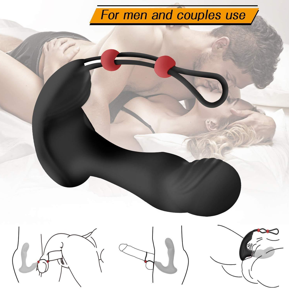 JUNAI Remote Control Prostate Massager