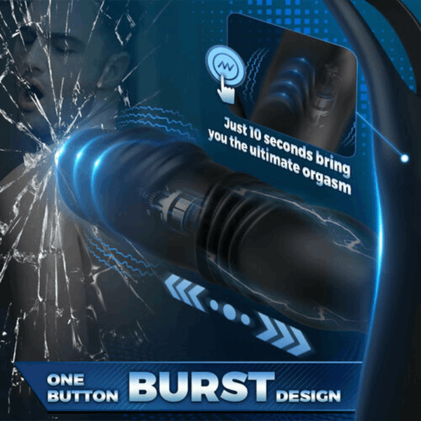 3 Thrusting & 12 Vibrating Cock Rings Prostate Massager