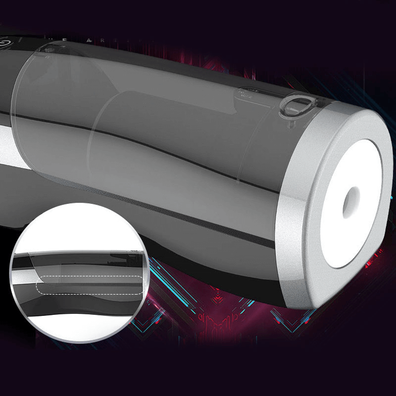 Vagina Pocket Pussy Full Automatic Telescopic Male Masturbator-Smart Heating